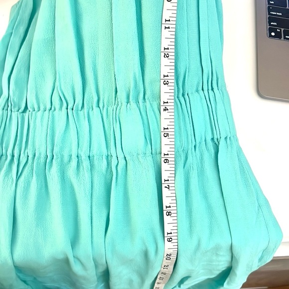 Kate Spade,Coastal Classic Turquoise-Aqua Sleeveless Dress, Tie-Back, EUC,Size 0 - Picture 10 of 11